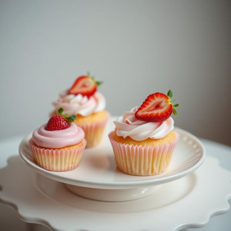 Berry Cupcakes (3 pcs)